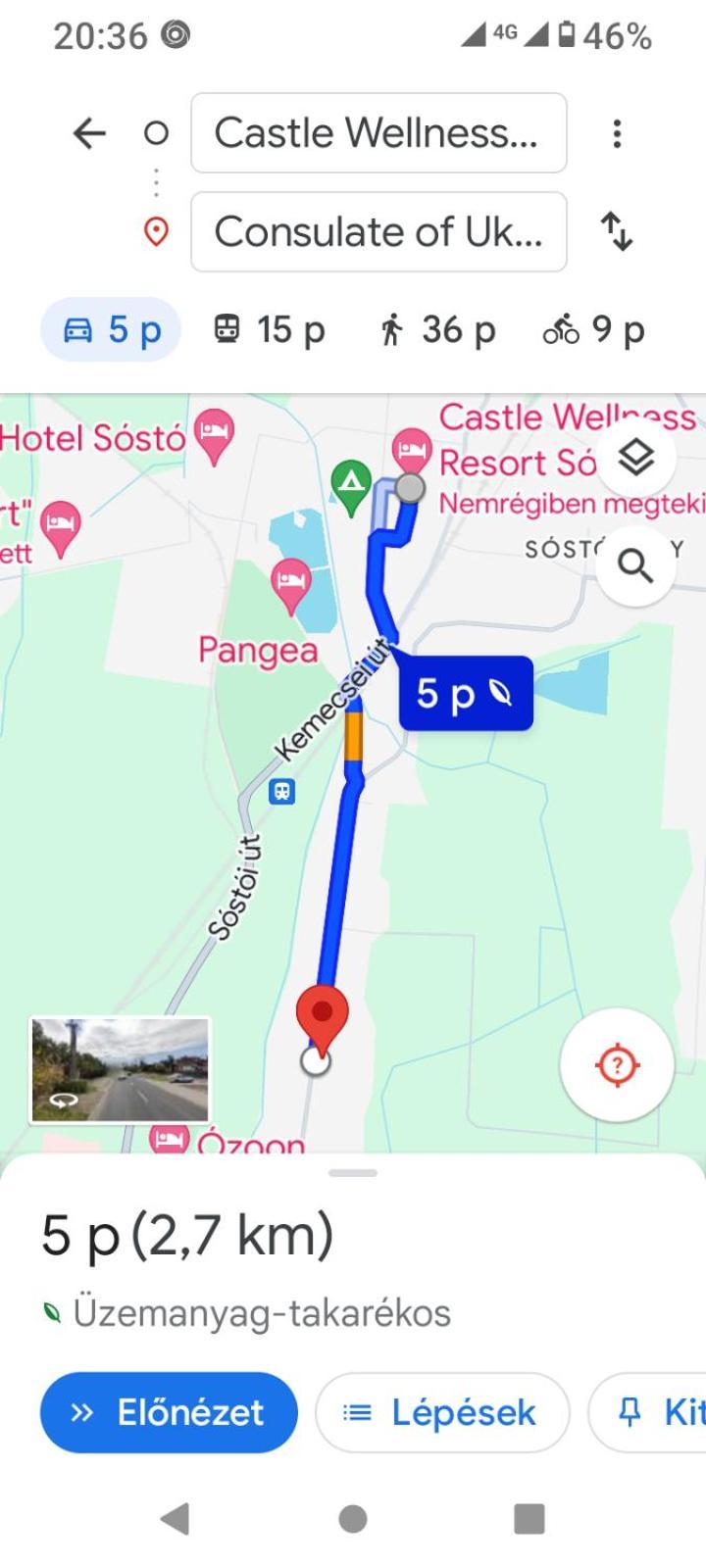 Castle Wellness Resort Sosto Nyíregyháza Екстериор снимка